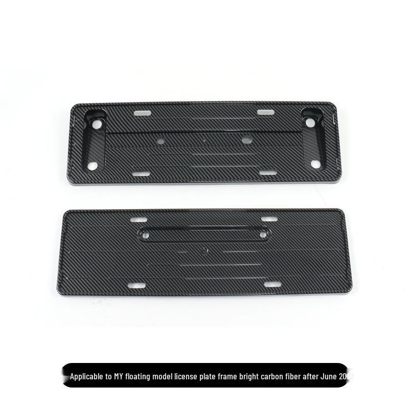 Tesla Model Y Full-Edge Floating License Plate Frame Accessories
