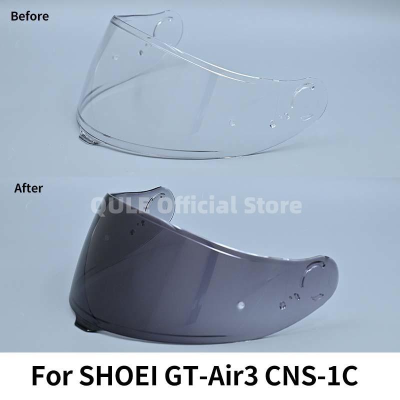 New GT Air 3 Photochromic Visor Shield for SHOEI CNS-1C CNS 1C GT-Air3 GT Air3 Gt Air 3 Motorcycle Helmet Lens Glass Viewfinder