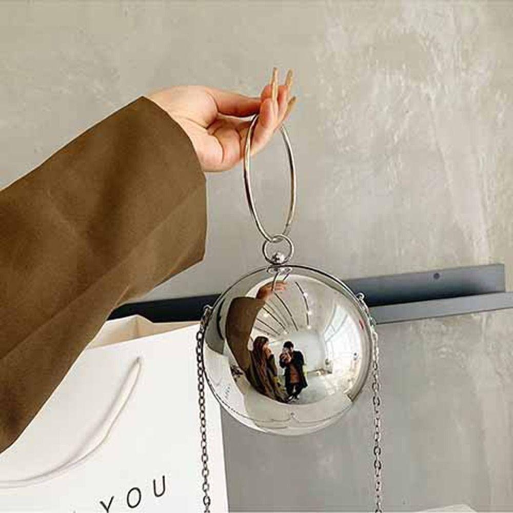 

Acrylic Evening Banquet Bag Wrist Bag Ladies Clutch Bag French Ball Handbag Wedding