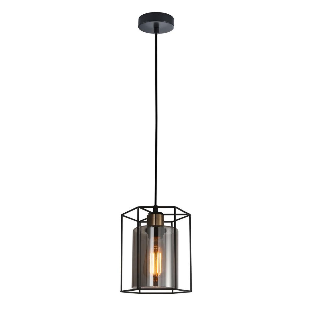 Závěsné svítidlo KALULA PND-78901-1-BK+SG Italux