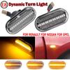 For Renault Clio 1 2 KANGOO MEGANE ESPACE TWINGO MASTER Led Dynamic Side Marker Turn Signal Light for Nissan Opel Smart FORTWO