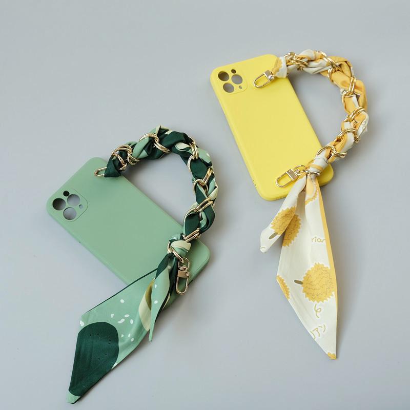 New Fashion Spring Winter Woman Handbag Accessory Part Chains Detachable Replacement Red Dot Silk Cute Strap Women DIY Chain