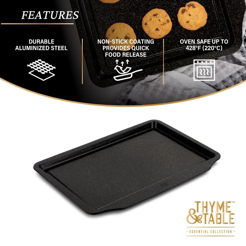 Nonstick Extra Large 13"x20" Cookie Sheet Black