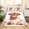 Harvest Season Bedding Set Cattle 3D Printing 2-3 Piece Set (No Core) Duvet Cover Set Home Bedroom Decor Textile Gifts For Kids