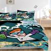 3pc Dexter's Laboratory Bedding Set Guest Room Bedroom Decor Christmas Halloween Decor Gifts- All Seasons (No Insert)a1013118