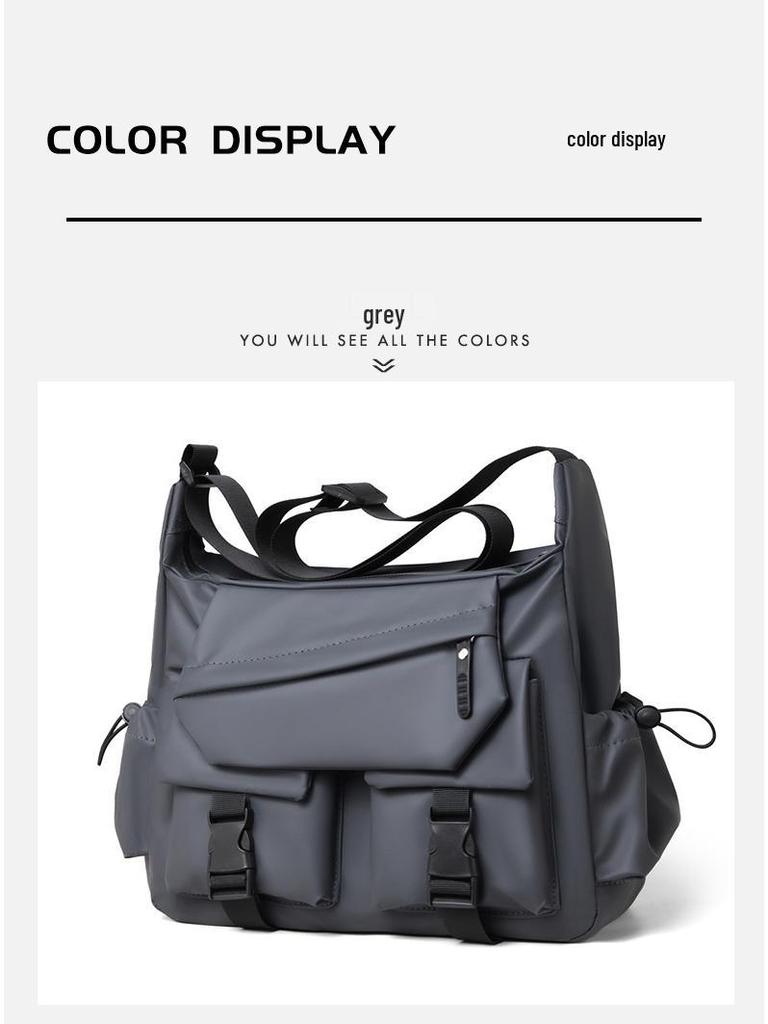 Trendy Men's & Women's High-End Workwear Crossbody Bag with Large Capacity and Unique Style