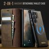 For Samsung Galaxy S26 Ultra Magnetic Case CASEME C49 RFID Blocking Detachable Wallet Leather Phone Cover