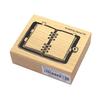 Kodomonokao N I Love Stamp Ezo Raccoon Dog Japanese Wooden Rubber Stamp 1533-051