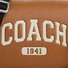 Coach Axel 21 Minimalist Fashion Versatile Leather Shoulder Crossbody Bag Small Women Bags Light-Brown CR184-SVQD