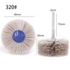 Nylon Wheel Brush for Woodcarving with 80mm Diameter for Precision Work