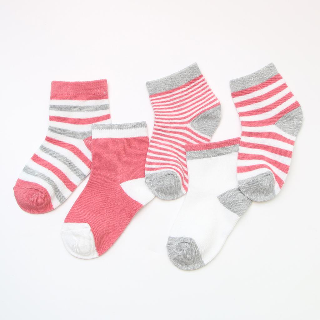 New Striped Baby Socks Spring Autumn Soft Cotton Infant Short Socks Classic Casual Kids Boy Girl Sport Socks