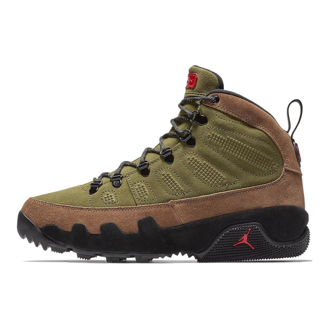 

новые JORDAN 9 Retro Boot Nrg Военно-коричневый 41