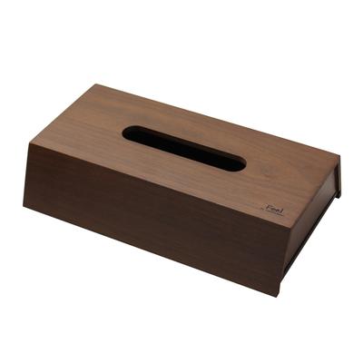 Yamato Kogei Tissue Case Choco Block Black Made In Japan YK12-002
