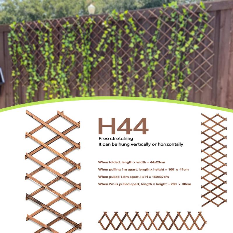 Garden Lattices Trellis Expandable Wooden Fence Panel Plant Support For Support Climbing