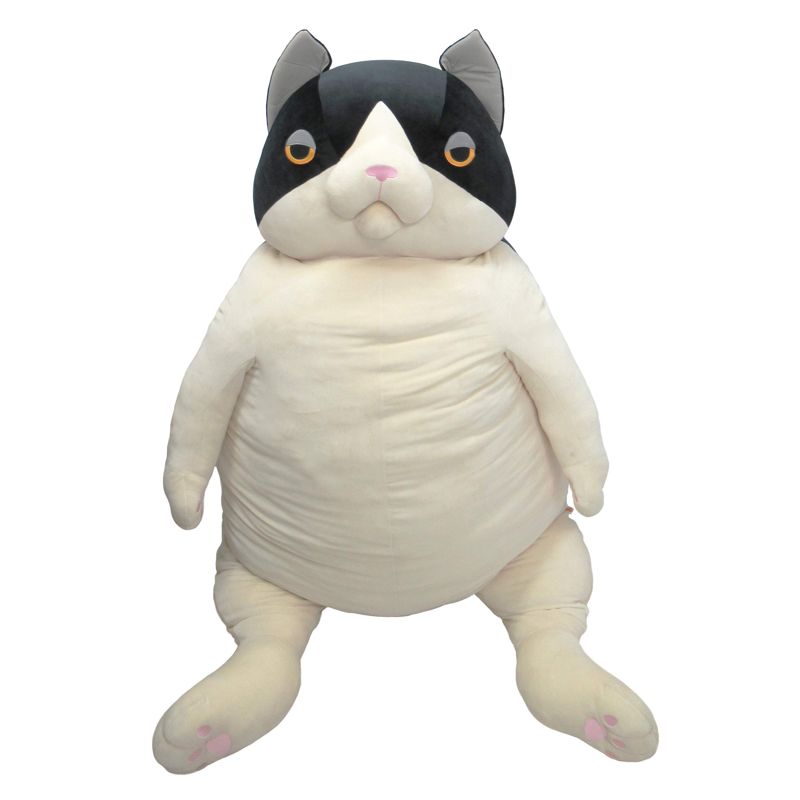 Shinada Global Mochi Series Mochi Neko Hachiware (XXL) 50x50x65см Плюшевый Кот Животное MONE-1800H