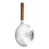 304 Stainless Steel Kitchen Large Colander Wooden Handle Strainer French Fries Filter Scoop Noodle Dumplings Sieve Skimmer