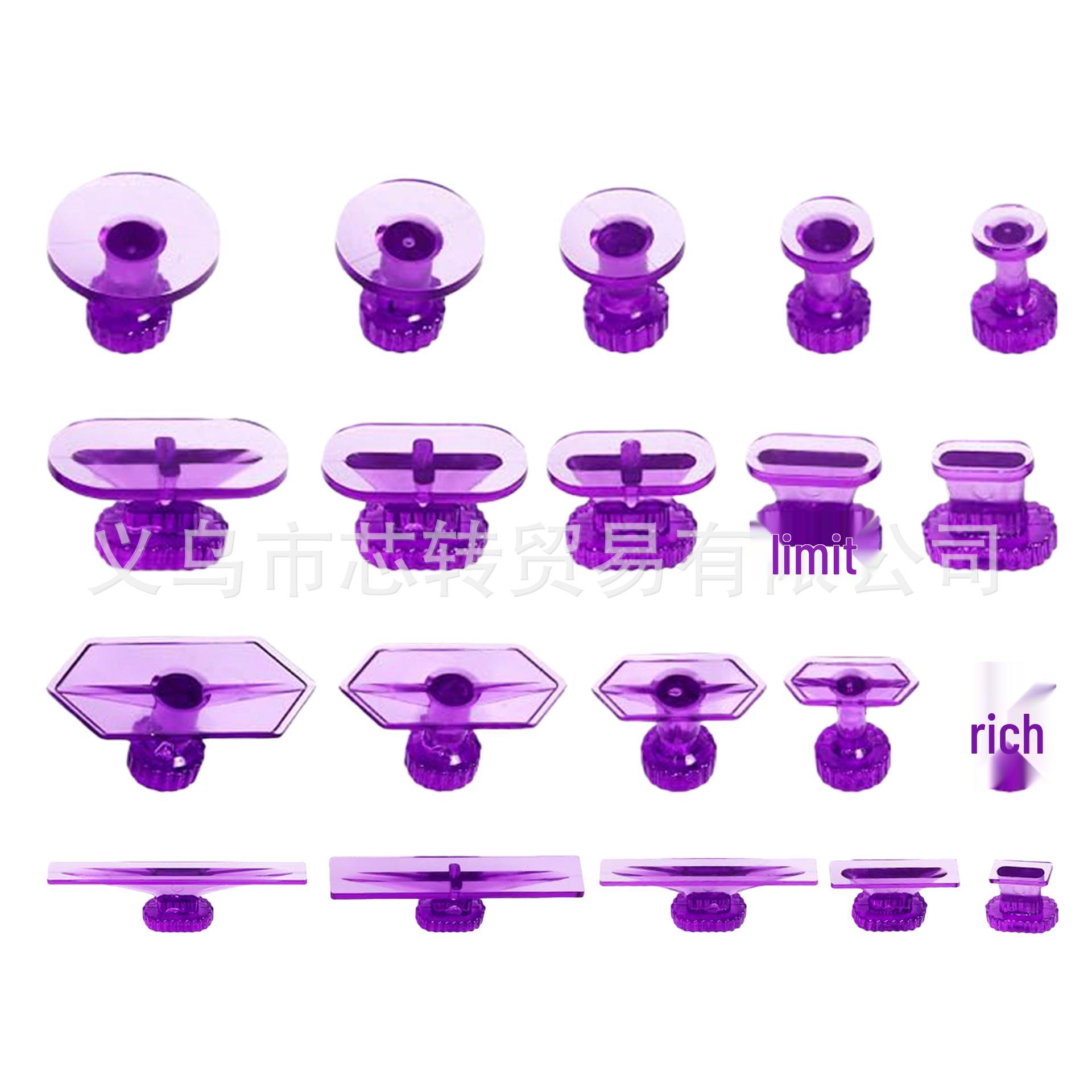 

HJX Dent Repair Tool Set: 20-Piece Glue Tabs for Car Hail & Small Dent Removal.