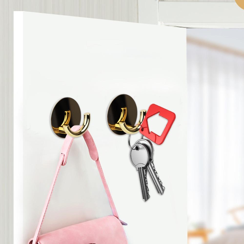 Self Adhesive Wall Hook Heavy Duty Wall Hanger Coat Hanger Towel Hook  Hanging Clothes
