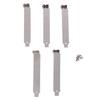 5 stk Pci-spordekselbrakett For Pci-ekspansjonsstøvfilter blankingsplate