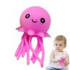 1Pc Octopus Bath Toy Sponge Absorbent Sensory Fidget Toys Squeezing Stress Relief Toys Kids Summer Swimming Pool Play Water Toy