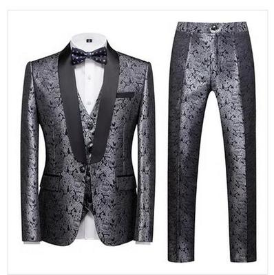 2025 Men's Cross-Border Business Casual Suit & Wedding Tuxedo Set