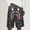 Adidas x BAPE Shark Denim Jorts Black Unisex Bottoms KF4917