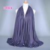35 Colors Plain Cotton Jersey Instant Hijab Women Wrap Long Elastic Shawl Scarf Maxi Neck Snood Foulards Muslim Sjaal 180*80Cm