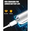 Car Led Welcome Light Magnetic Control USB Charging Auto Open Door Safe Anti-collision Signal Lamp