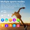 SACOSDING Sports Wristband With HD Screen Waterproof Sleep Heart Rate Monitoring  Step Counting Sports and Health Smart Wristband