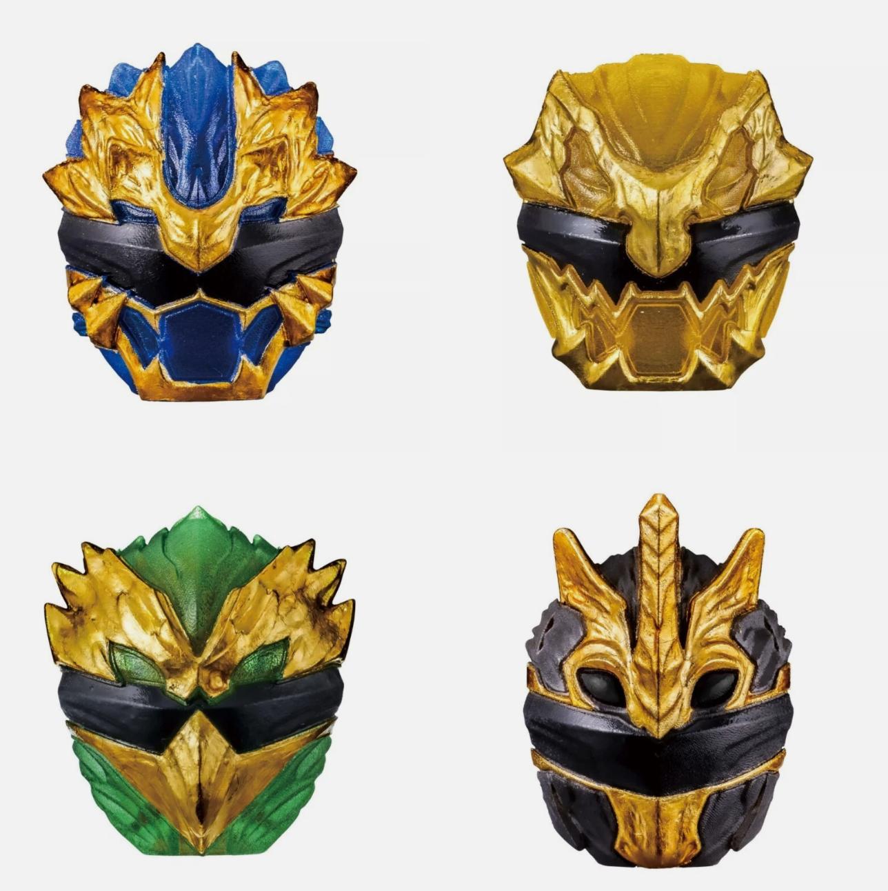 Bandai No.1 Gozyuger DX Sentai Ring Reon Tyranno Eagle unicorn set Ships From JP