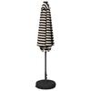 Garden Umbrella with LED Lights and Base 270 x 270 cm