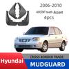 Hyundai Accent 2006-2010 Mudguards - Cross-border Car Tire Flaps