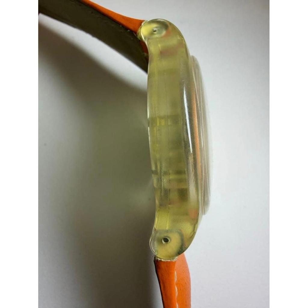 Used Swatch Watch Body Orange