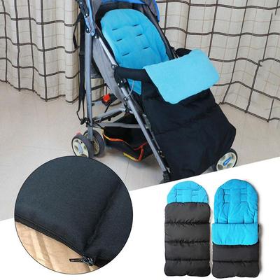 Cuscinetti invernali spessi in cotone Copri piede universale per bambini Sacco nanna per passeggino