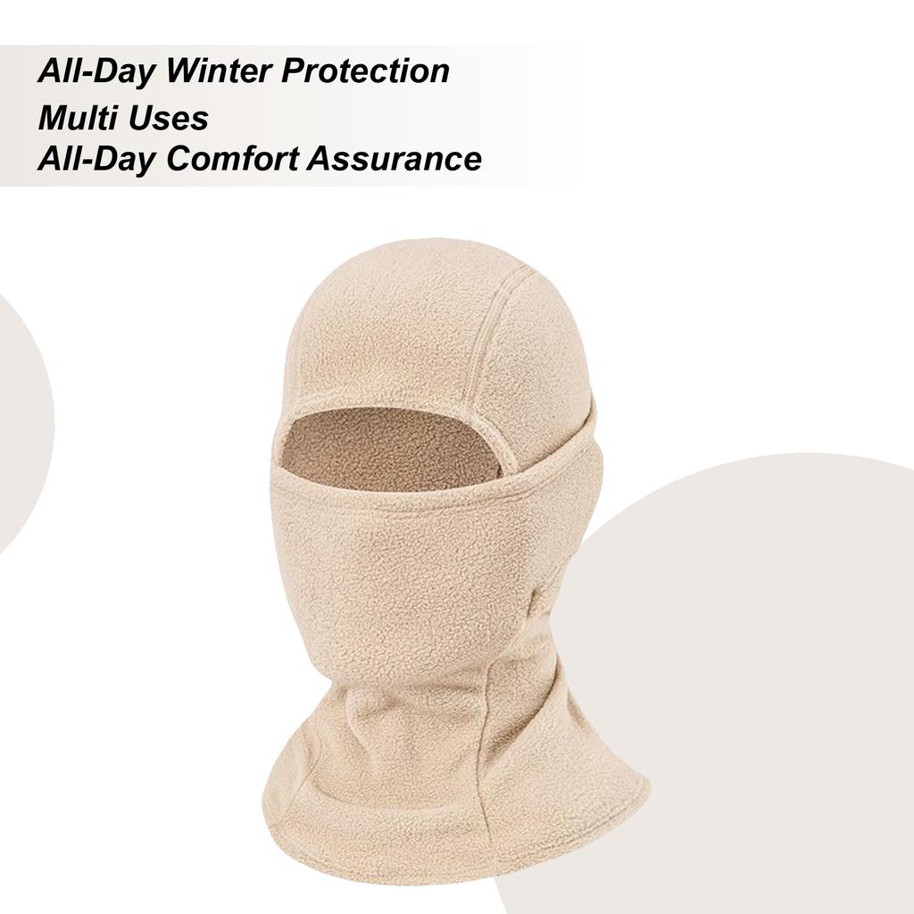 Warm Hat Cycling Neck Warmer Motorcycle Bike Cycling Neck Warmer For Snowboarding Work Hiking Commuting Riding Traveling Indoor