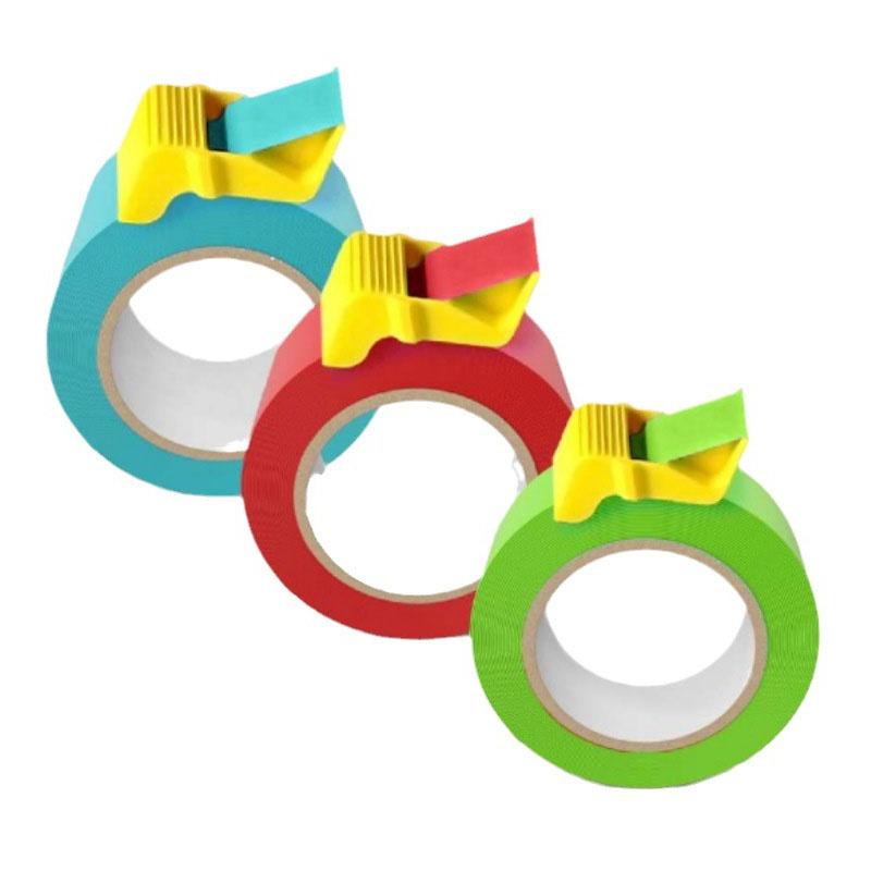 3Pcs Mini Tape Dispenser With Precision Cutter - Ideal For Painters & Craftsmen, Daily Office Essentials, Diy Painting Accessory