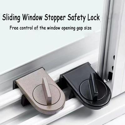 Sliding Sash Stopper Window Safety Lock High Rise Fall Protection Limiter Cupboard Anti Theft Child Protection Sliding Door Tool