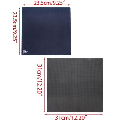 3D-Drucker Heizbett Karbonkristall Silikon Klebefreie Glasplatte 310x310x3mm/235x235x3mm In Guter Qualität