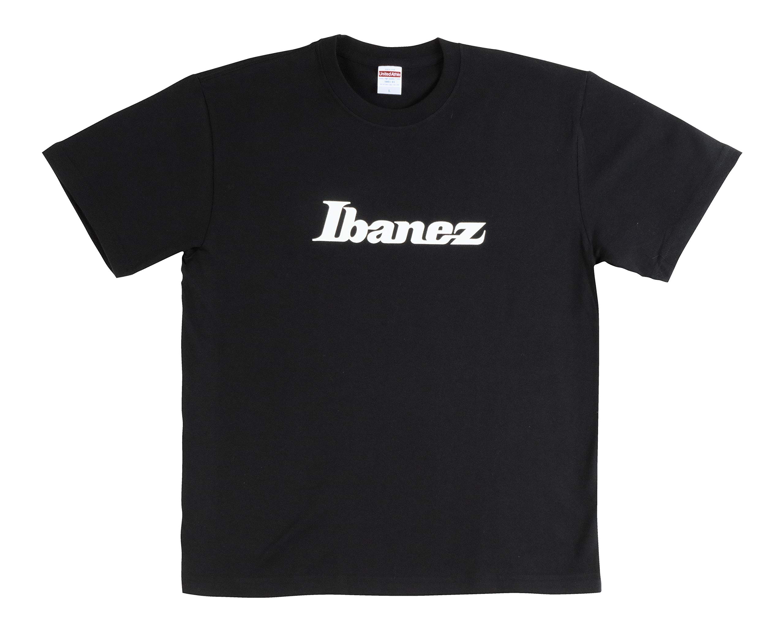 

Черная футболка с коротким рукавом и логотипом Ibanez IBAT007L [размер L]