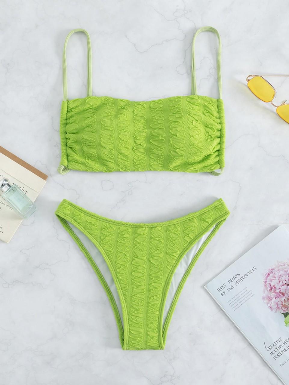

Women s Light Green 23rd Anniversary Special Bikini Set Medium светло-зеленый