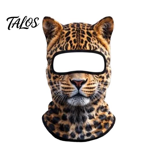 Elastic Polyester Balaclava for Hiking Old Man Ski Mask, Realistic 3D Animal Face Balaclava, Funny Winter Full Novelty Accessories Vacation Cover with