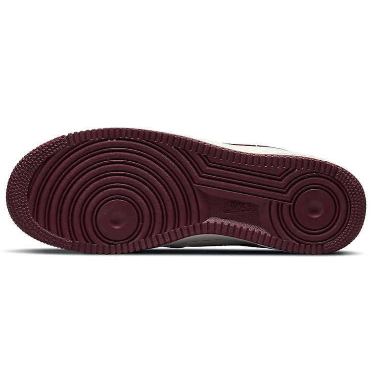 Nike Air Force 1 07 Craft Dark Beefroot Unisex Sneakers Bianco Vela Dark-Beetroot DB4455-100
