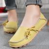 New Shoes for Women Moccasins Flats  Woman Loafers Genuine Leather Female Shoes Slip On Ballet Nurse Women's Shoes
