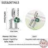 Genuine New Product Copper Lucky Number Pendants Fits Pan Bracelets DoItYourself Charms For Women Jewellery Fashion Gifts