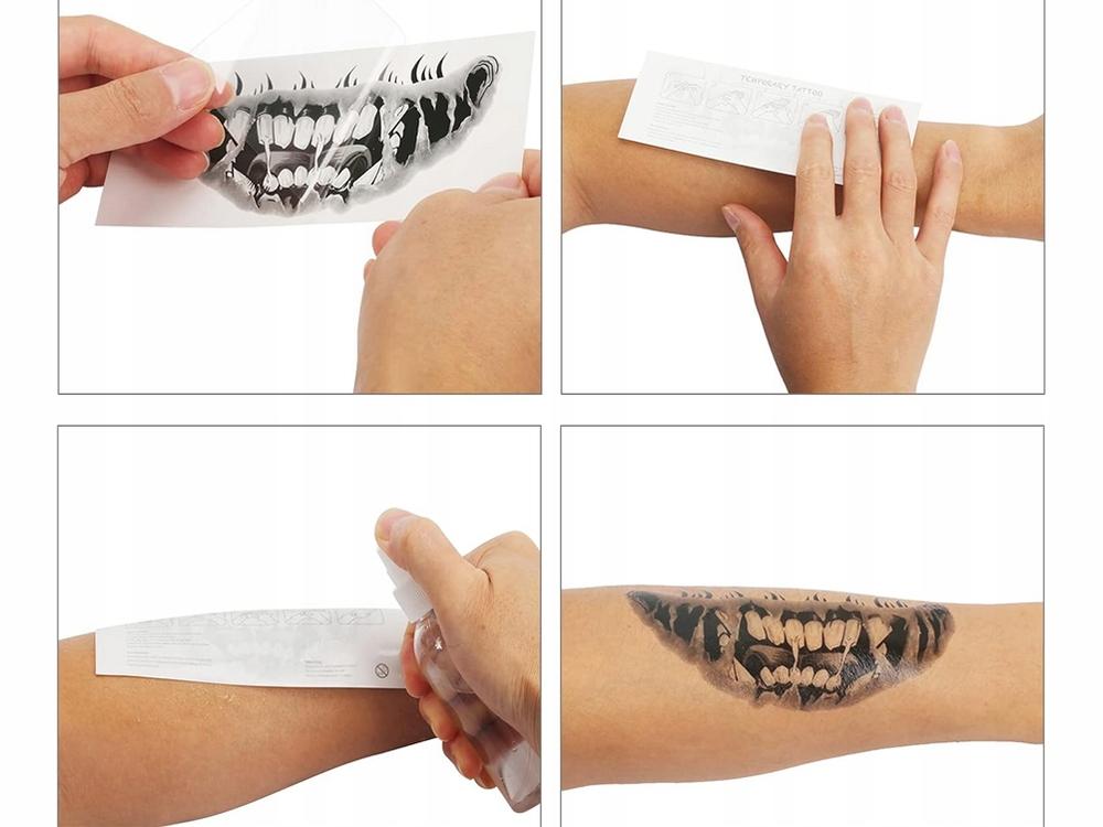 Halloween Tattoo 12X19 (5000)
