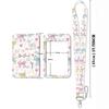 2D Fashionable Bow ID Card Holder with Detachable Lanyard. Lightweight, for Bus Cards, Student & Work IDs.