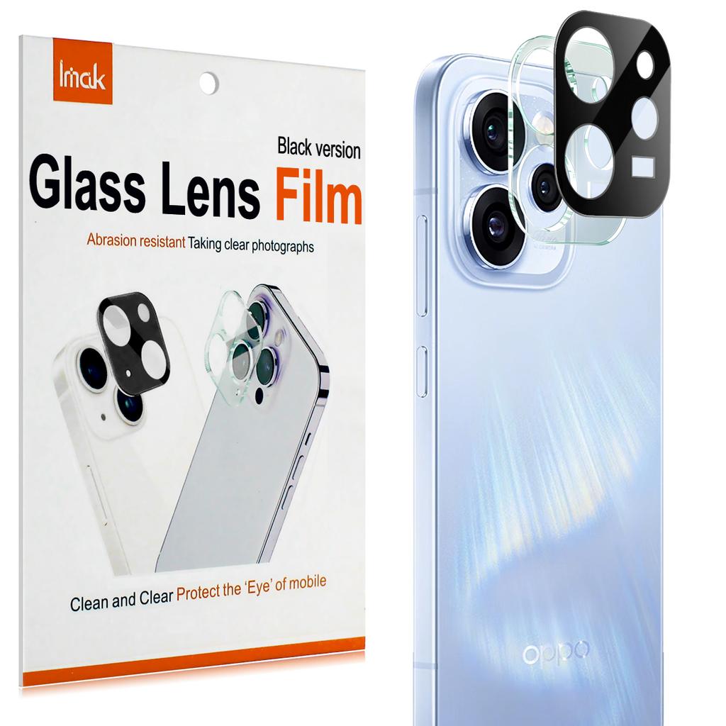 For OPPO Reno 15 Pro 5G Glass IMAK High Definition Integrated Glass Lens Film Black Version