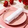 500Pcs Disposable Self Adhesive Paper Napkin Bands Decorative Napkin Rings for Party Wedding Restaurant Table Setting Utensil
