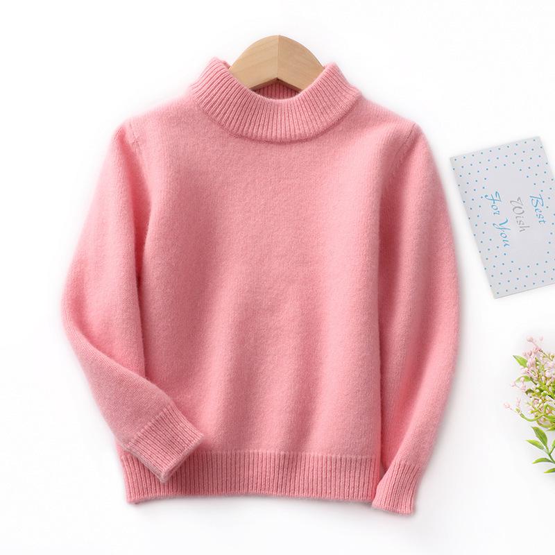 

Children s 100% Wool Round Neck Sweater - Thick, Warm, and Versatile Base Layer for Boys and Girls 150 cm
