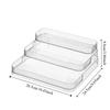 3 Tier Desktop Perfume Shelf PET Skin Care Product Storage Rack Bathroom Makeup Organizer  Home